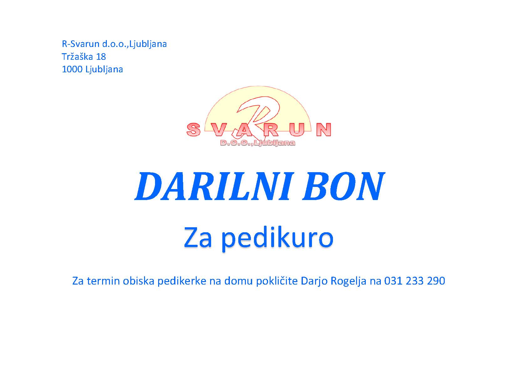 R-Svarun d.o.o.,Ljubljana